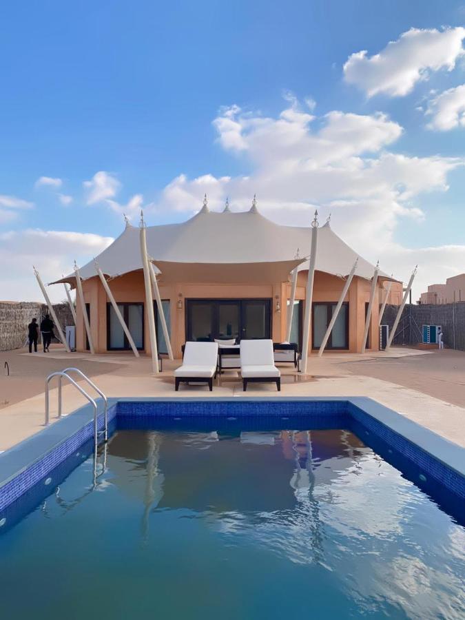 Отель Al Badayer Retreat By Sharjah Collection Margham Экстерьер фото A tent at the resort
