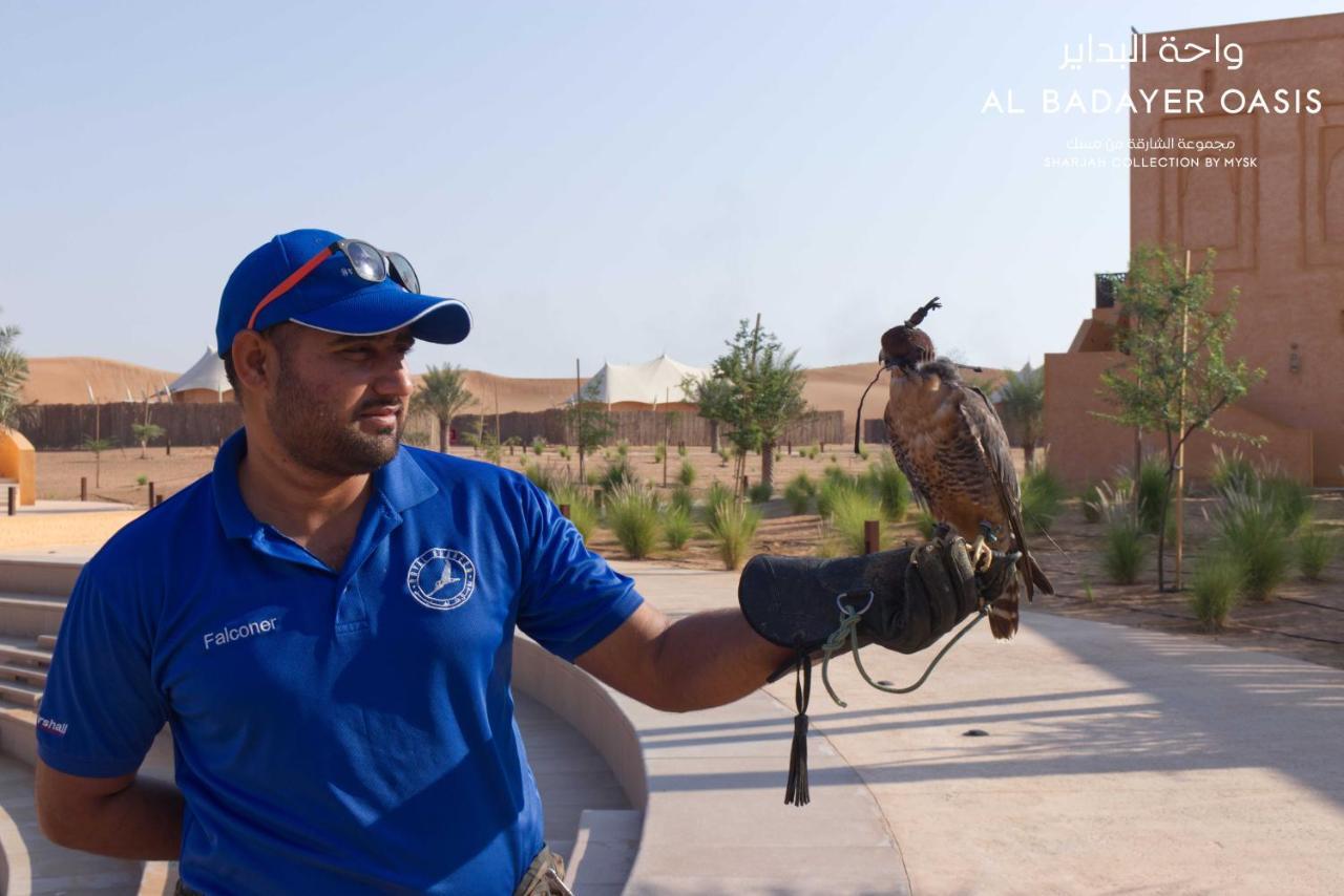 Отель Al Badayer Retreat By Sharjah Collection Margham Экстерьер фото Falconry in Al-Jahili Fort, Al-Ahsa, Saudi Arabia